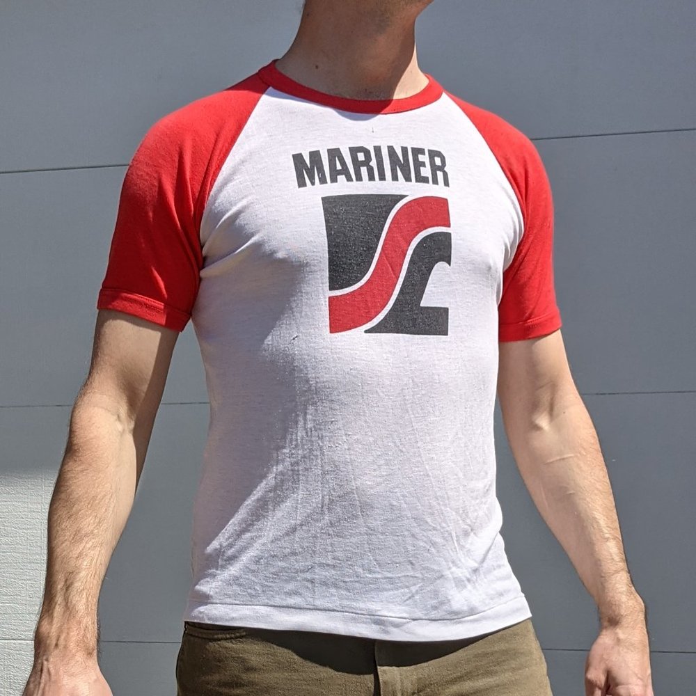 Vintage "Mariner" baseball T